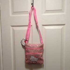 Hello Kitty Pink Crossbody Bag New With Tags